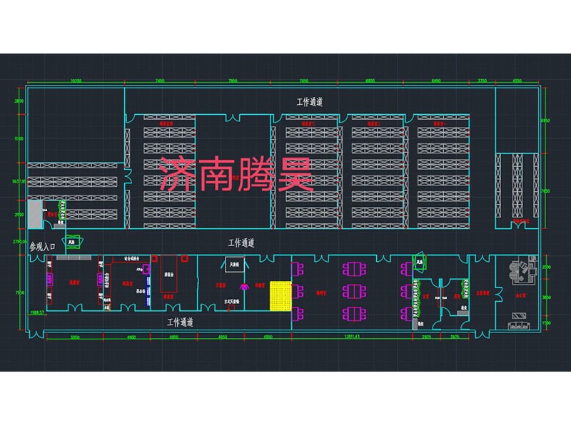 陕西西安猕猴桃组培室净化设计图