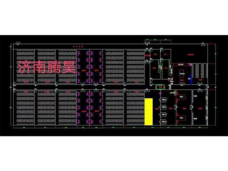 广西构树组培室净化设计图