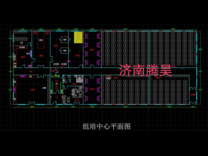 900平米组培室平面设计图