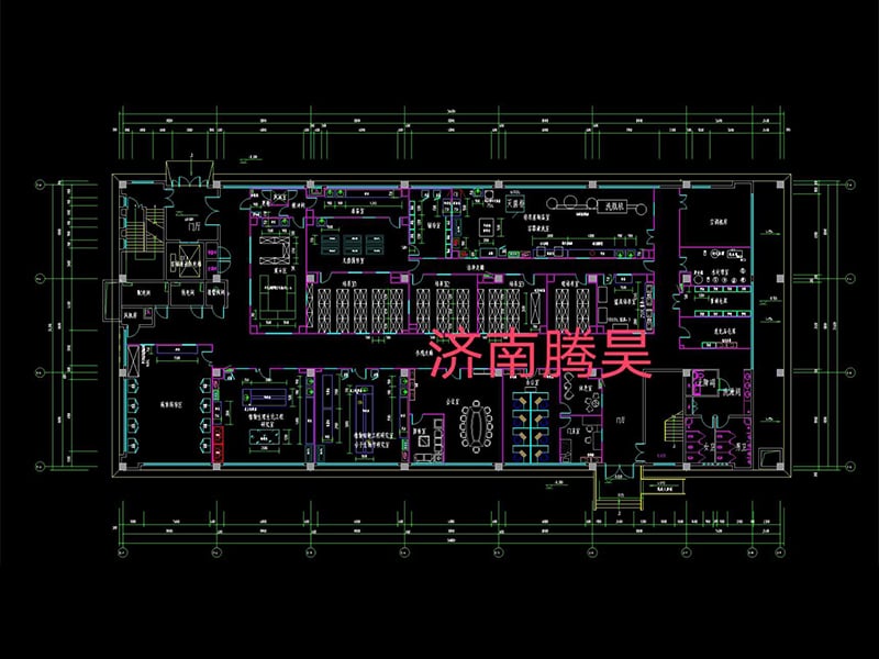 2000平米组培室平面设计图