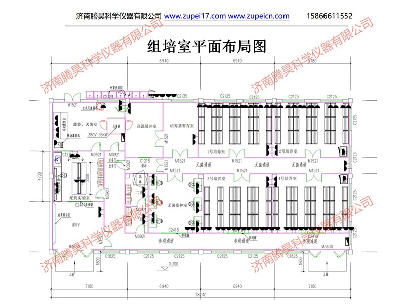 江西组培室建设