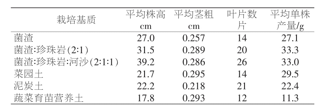 黄精组培苗移栽技术研究