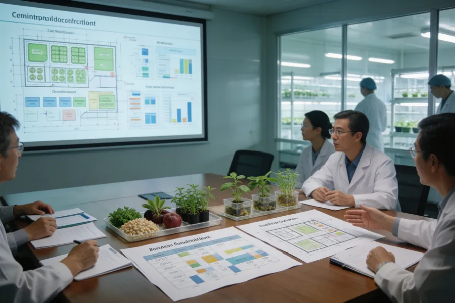 云南昆明 500㎡ 植物组培室整体建设