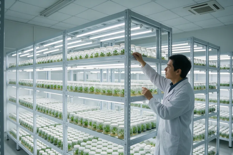 河南郑州 200㎡ 高校科研型组培实验室