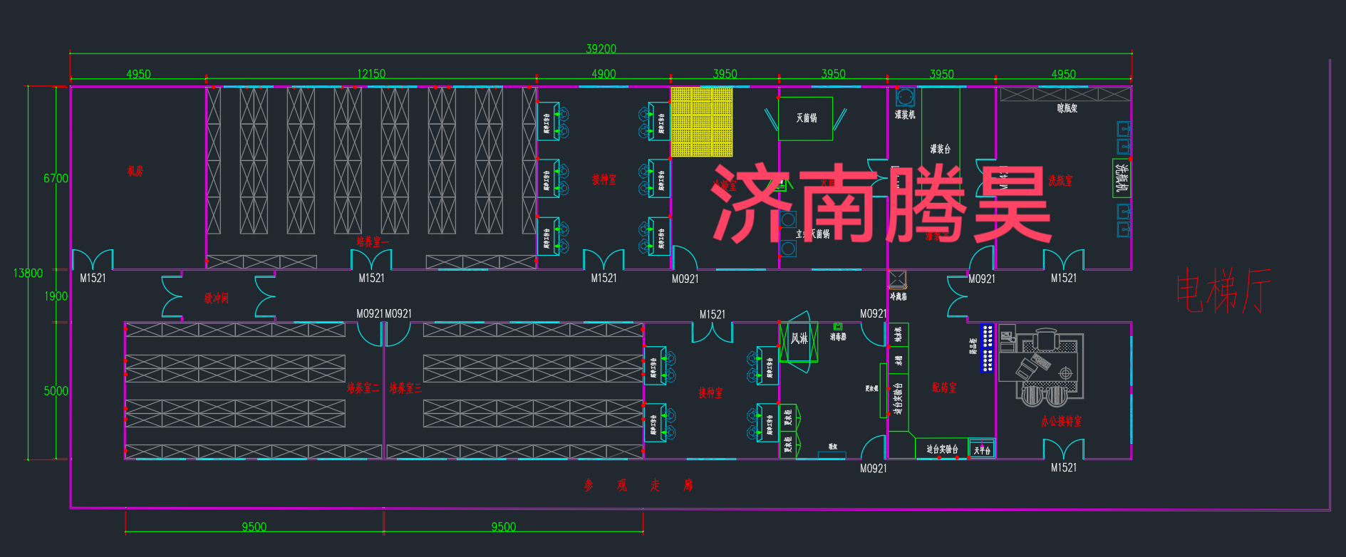 河南焦作 450㎡ 药用植物组培室